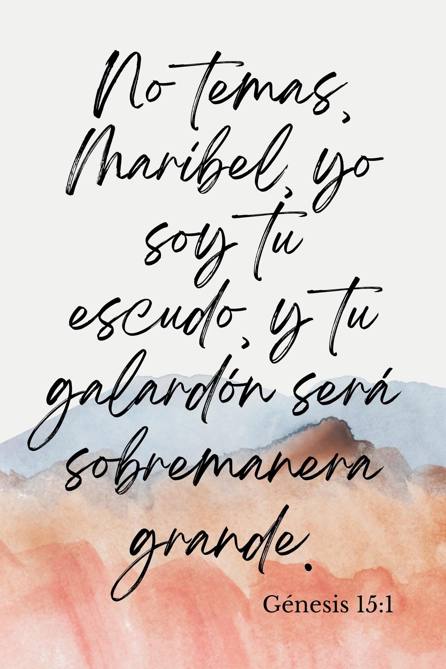 Genesis 15:1 Poster