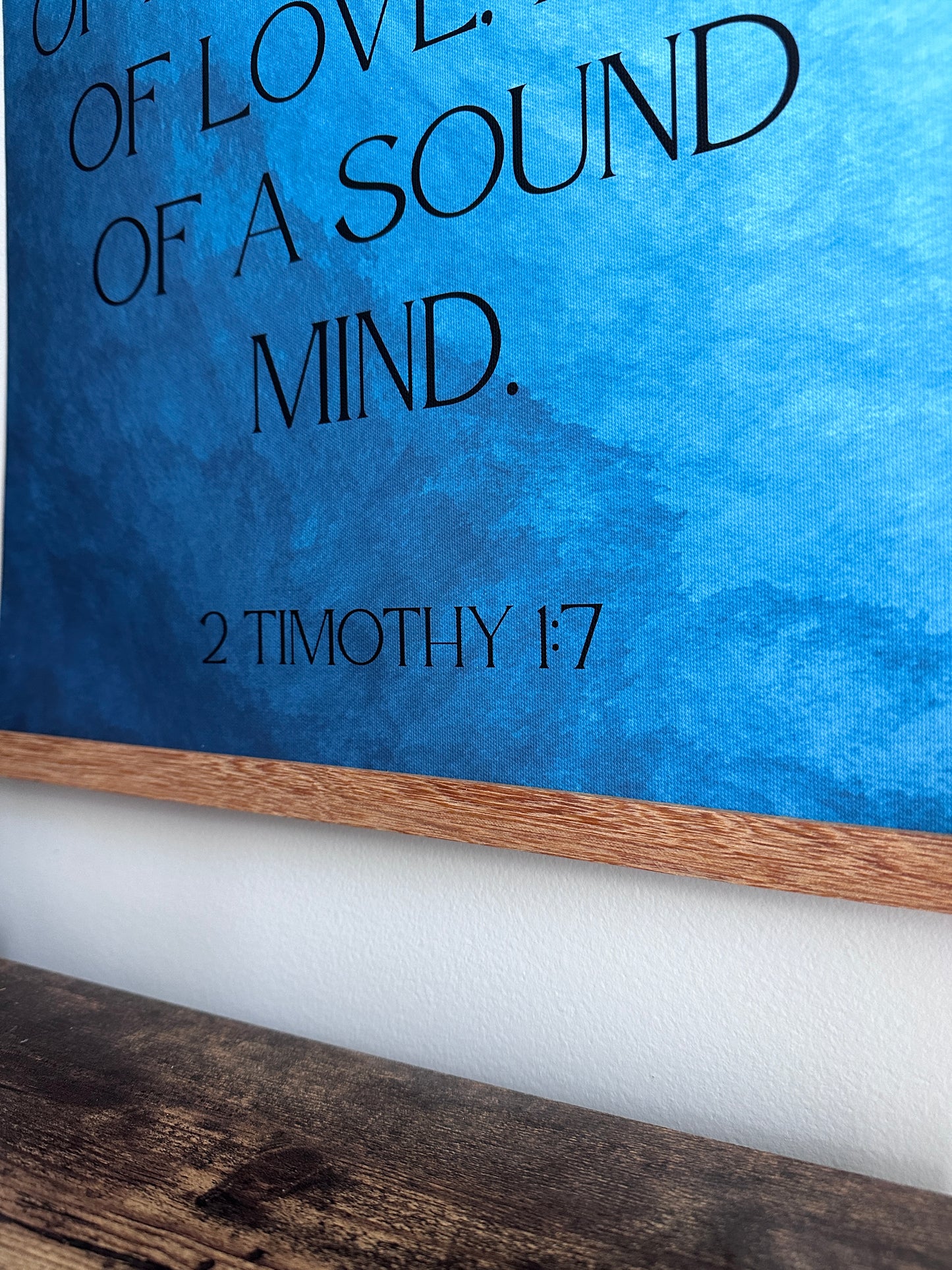 2 Timothy 1:7 Poster