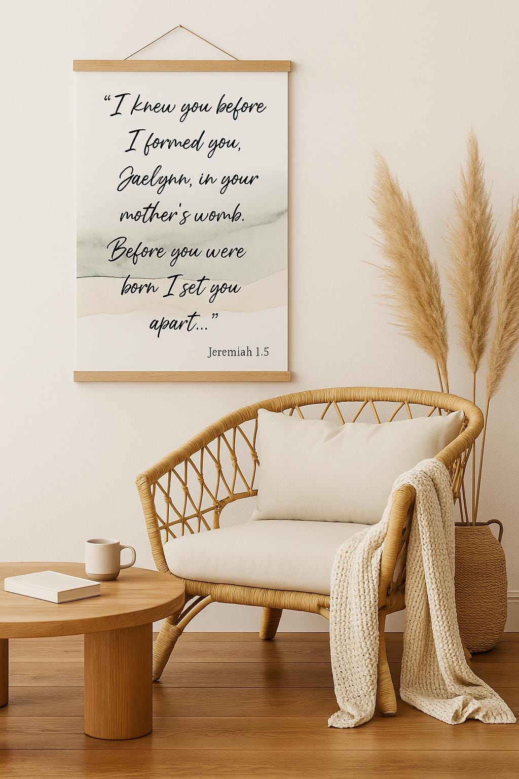 Jeremiah 1:5 Poster