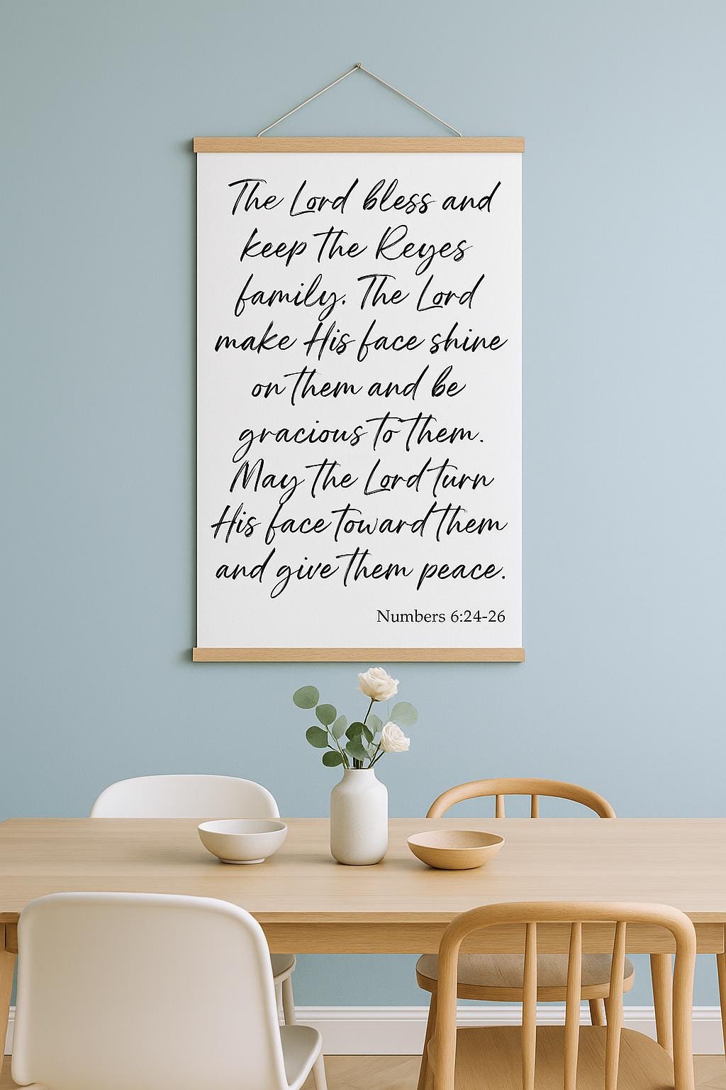 Numbers 6:24-26 Poster