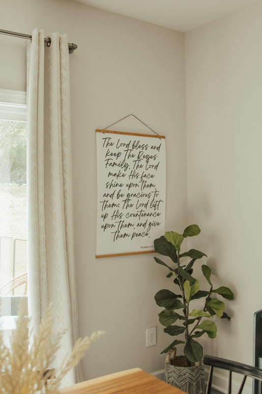 Numbers 6:24-26 Poster