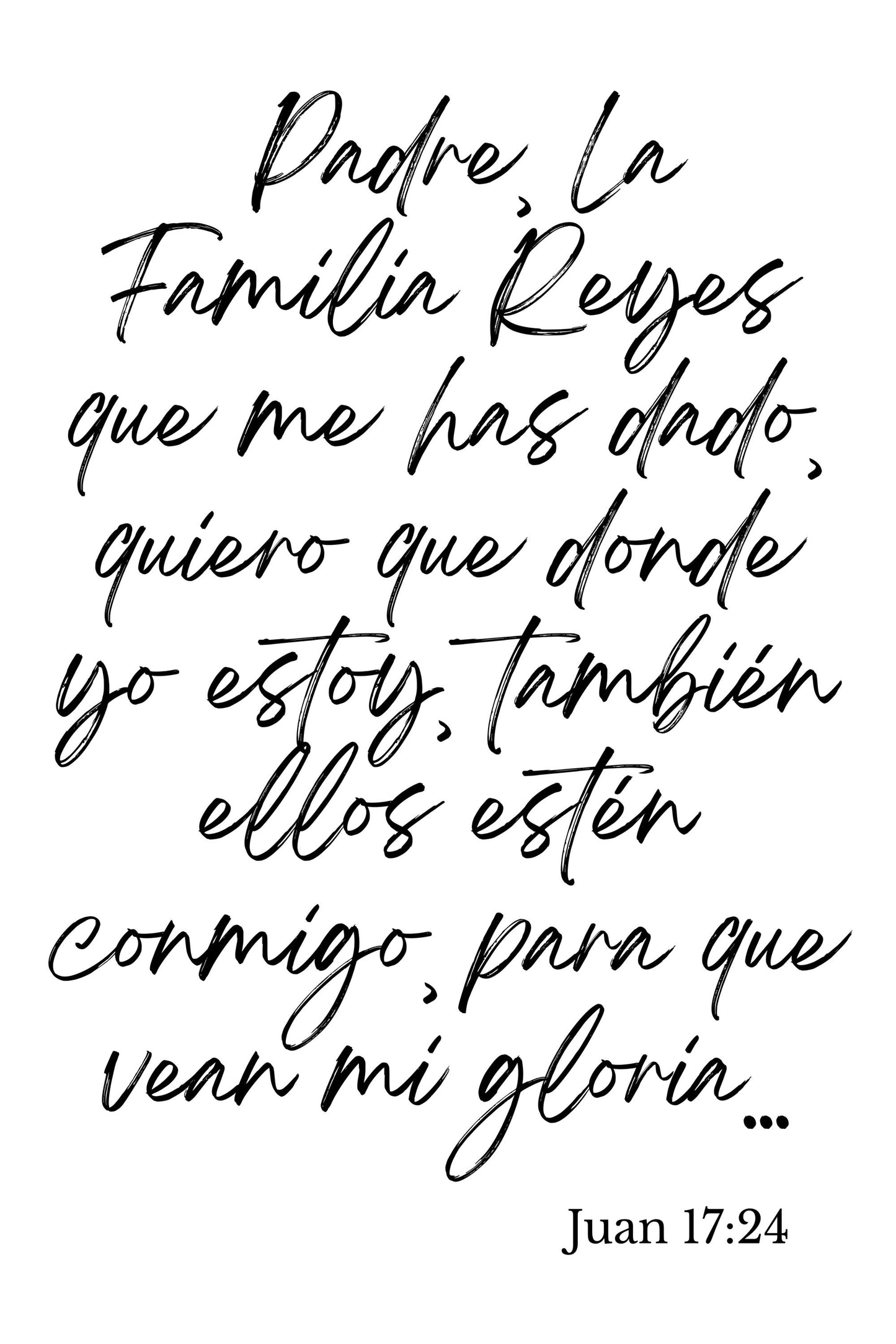 John 17:24 Poster