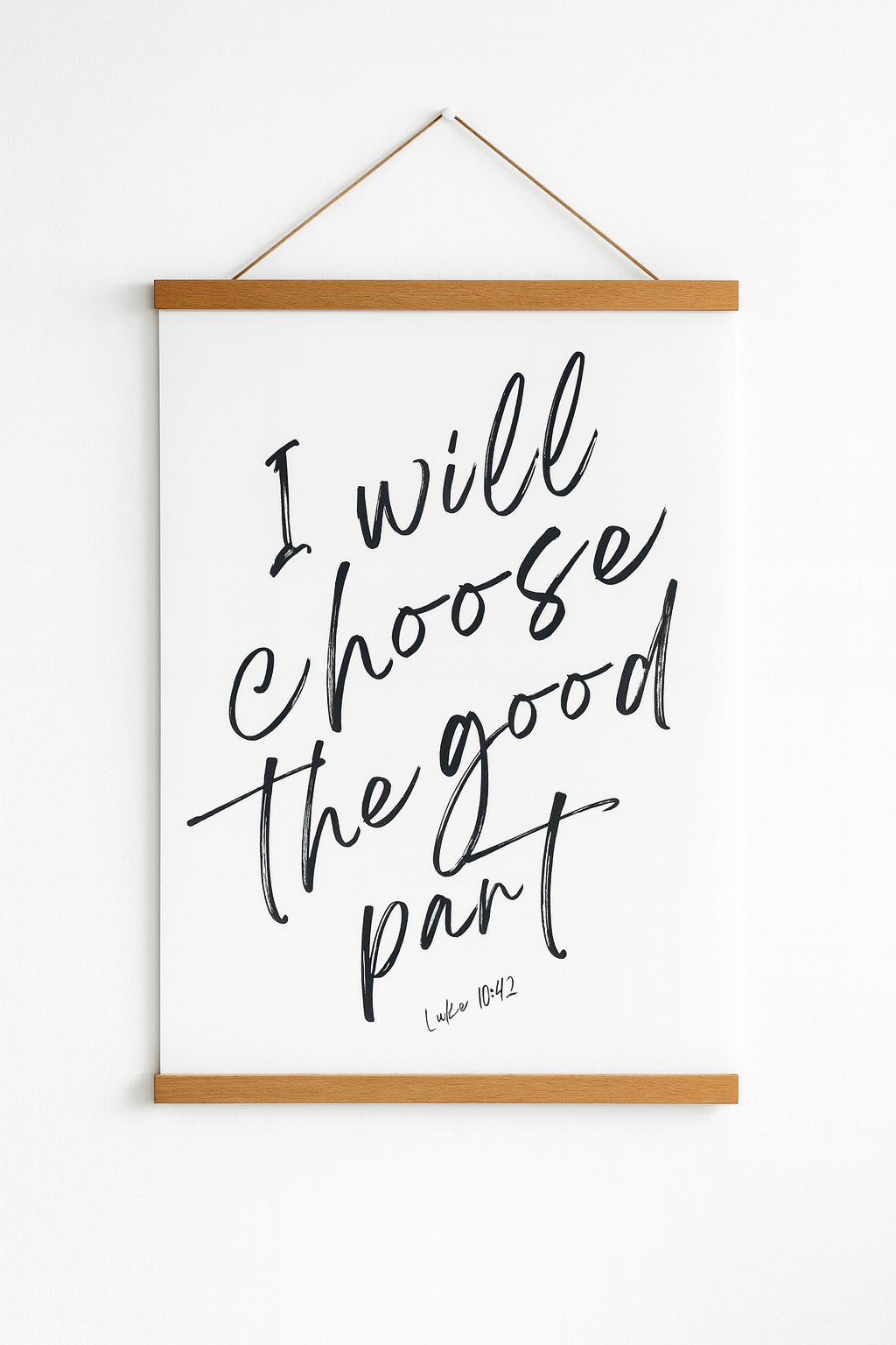 I Will Choose the Good Part