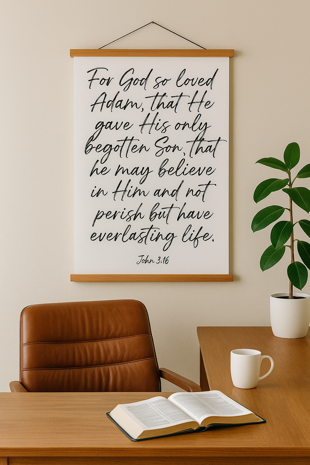 John 3:16 Poster