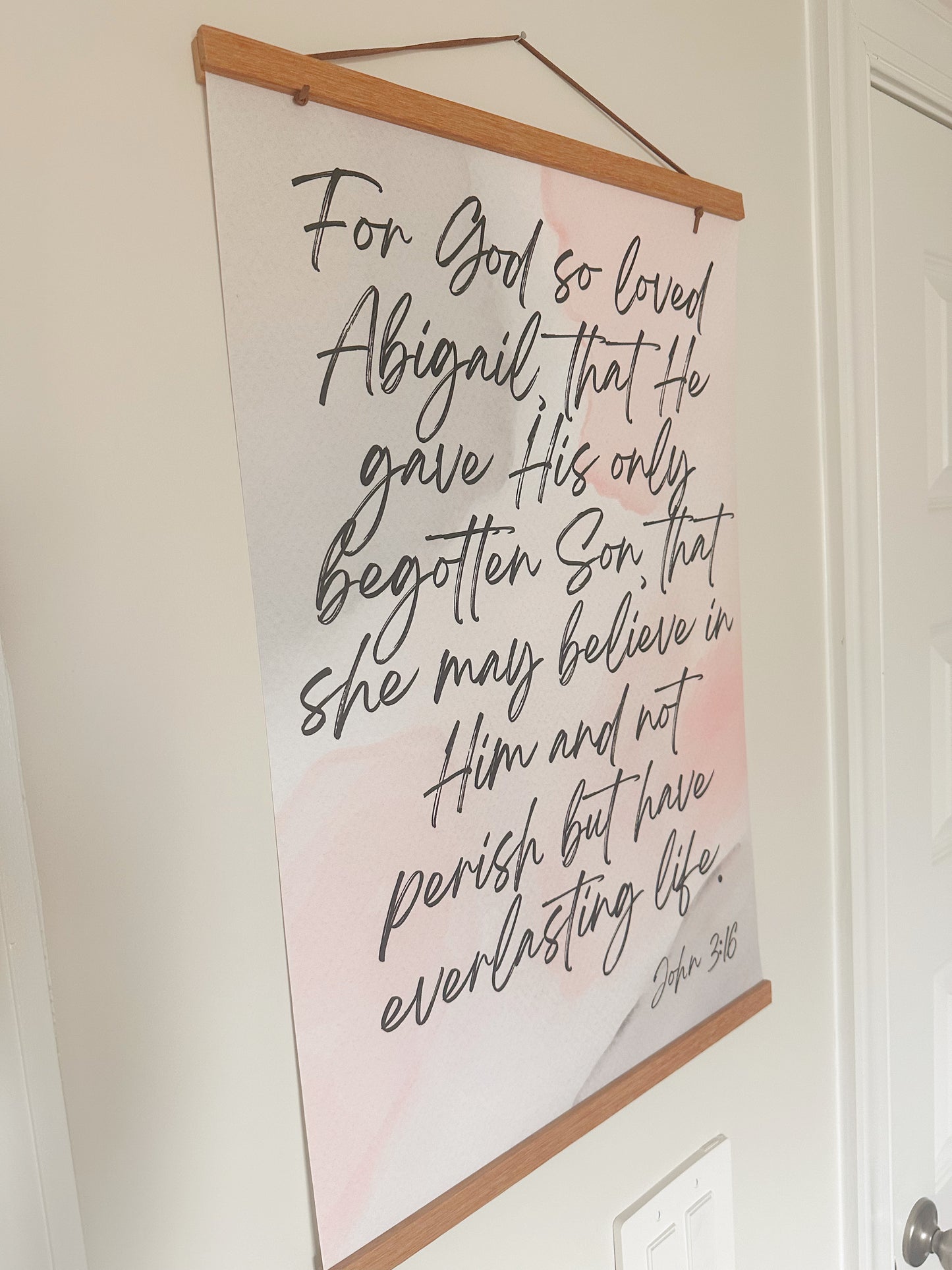 John 3:16 Poster