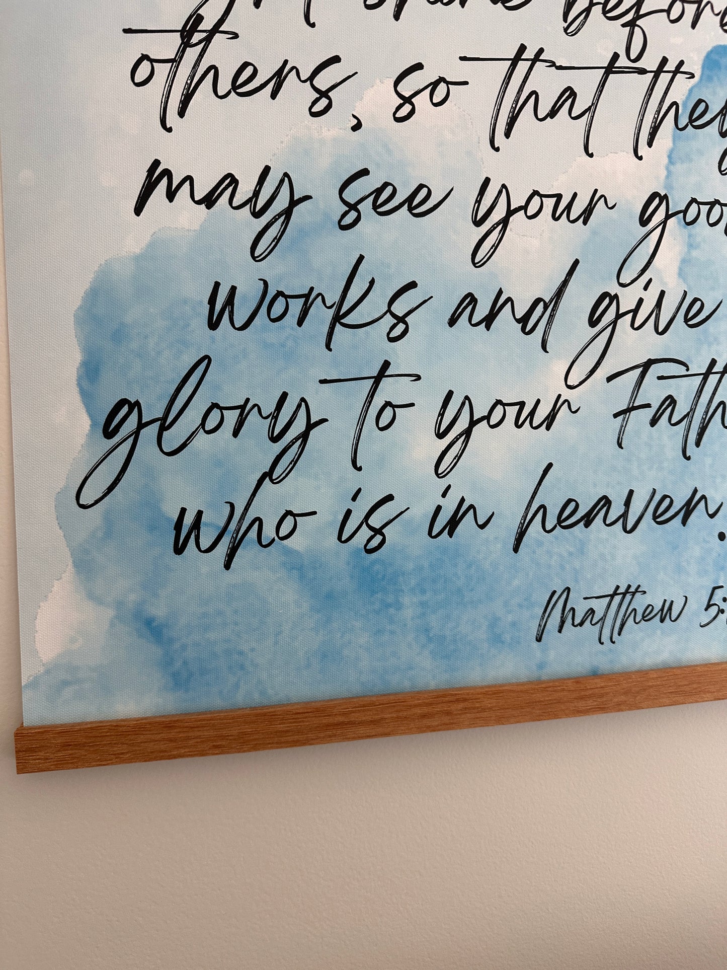 Matthew 5:13-16 Poster