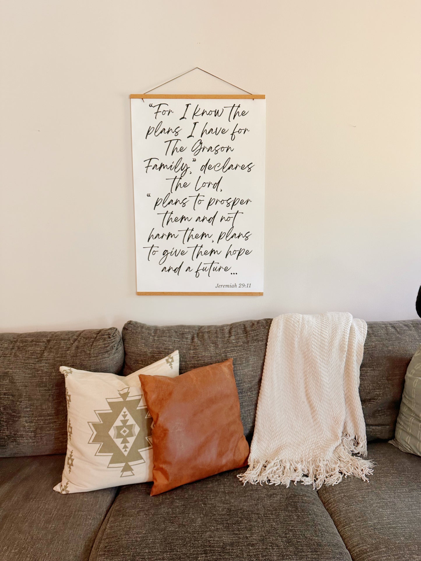 Jeremiah 29:11 Poster