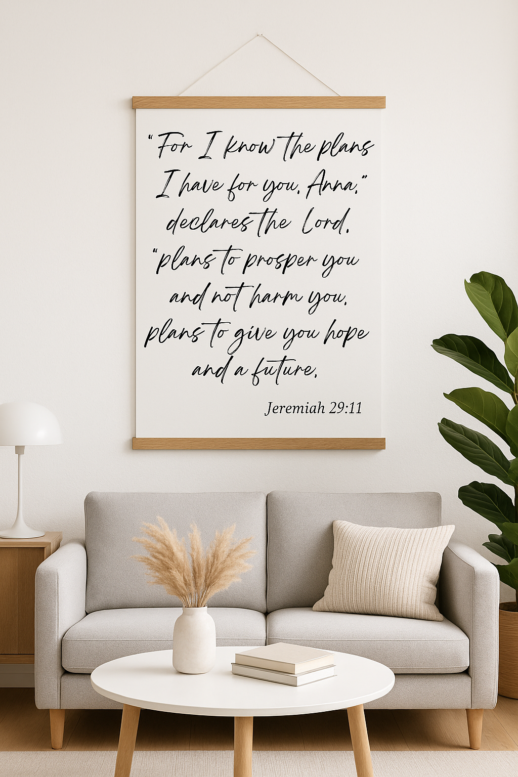 Jeremiah 29:11 Poster