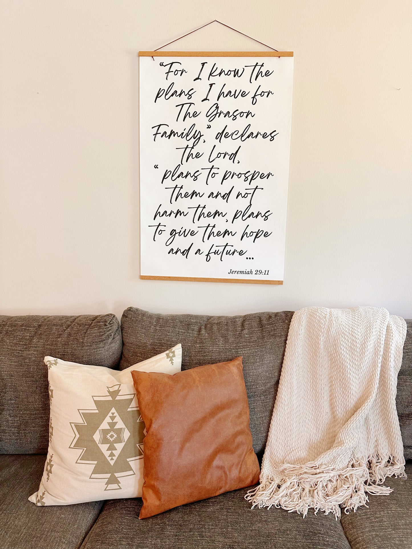 Jeremiah 29:11 Poster