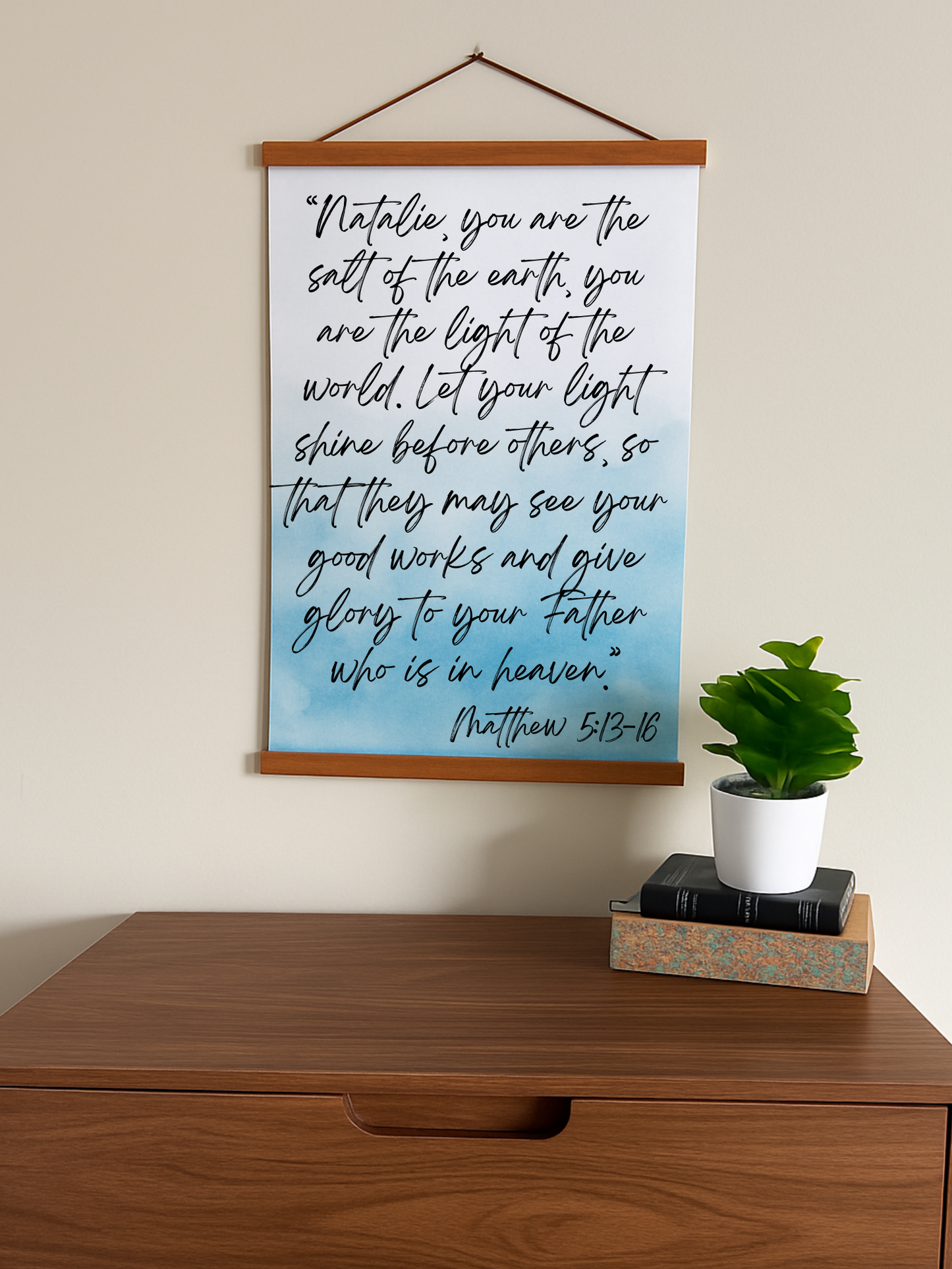 Matthew 5:13-16 Poster