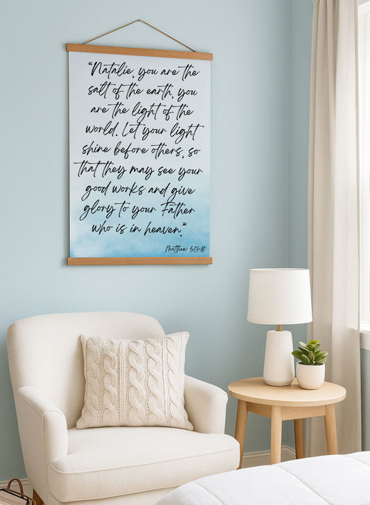 Matthew 5:13-16 Poster