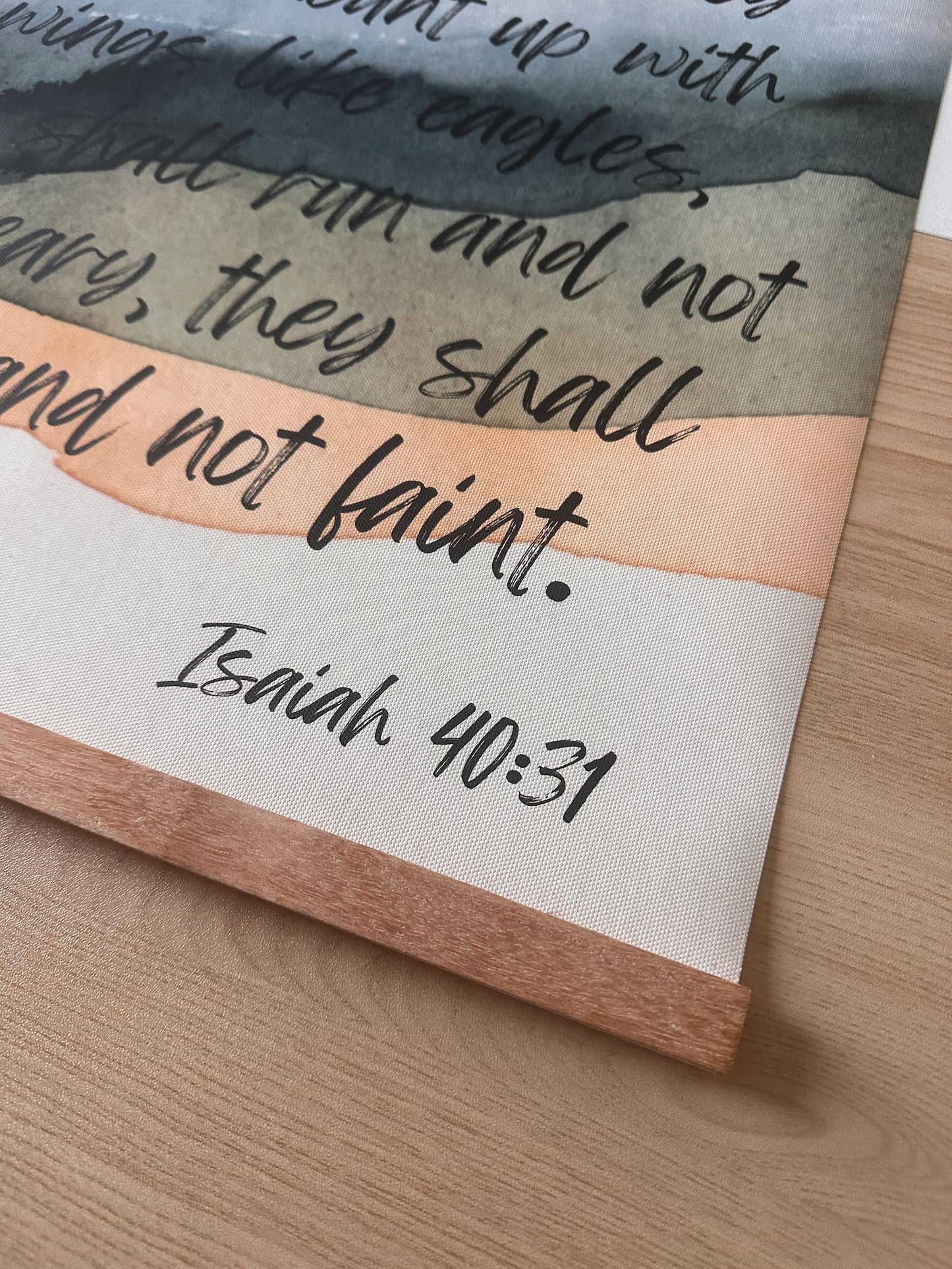 Isaiah 40:31 Poster