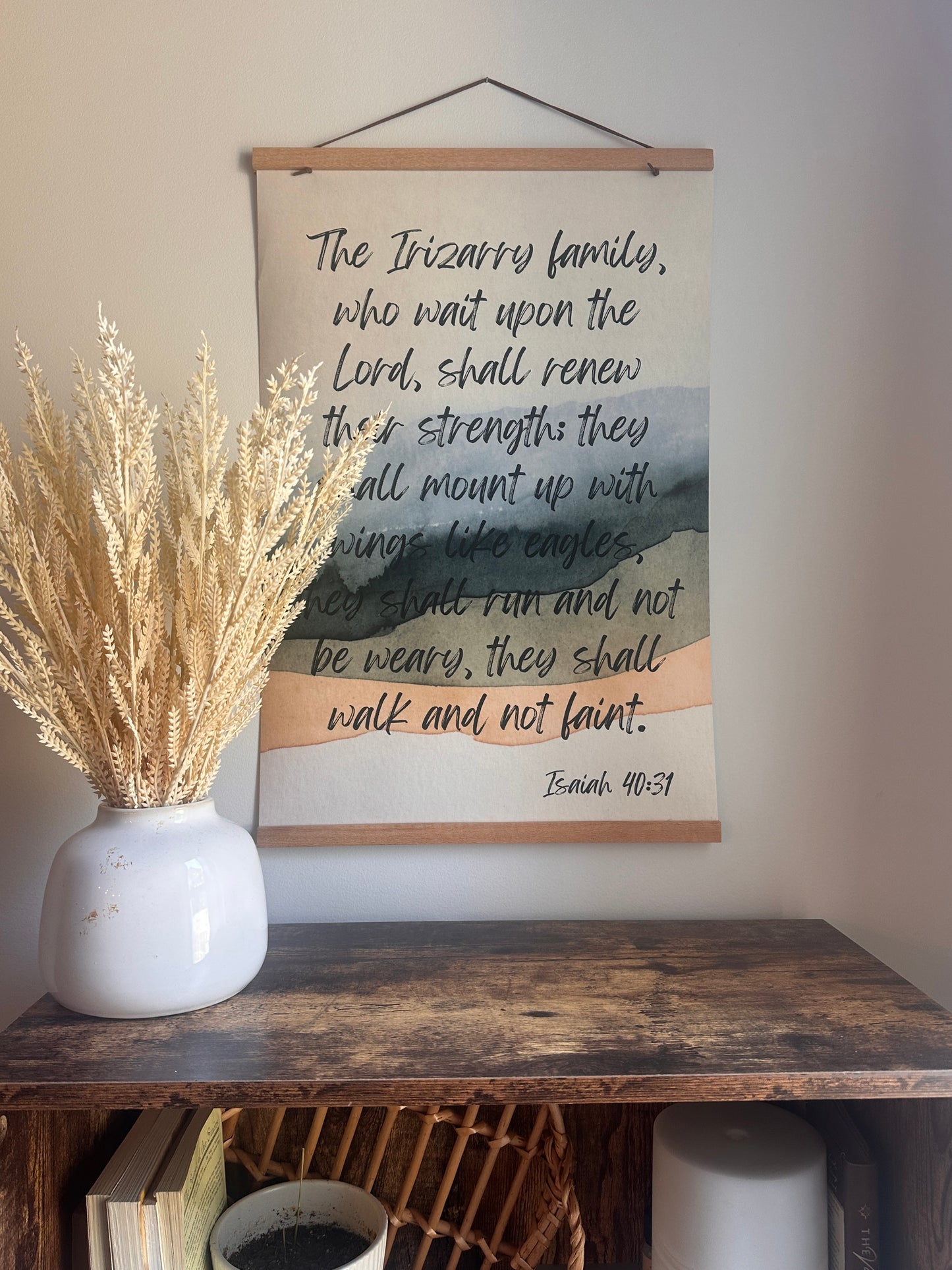 Isaiah 40:31 Poster